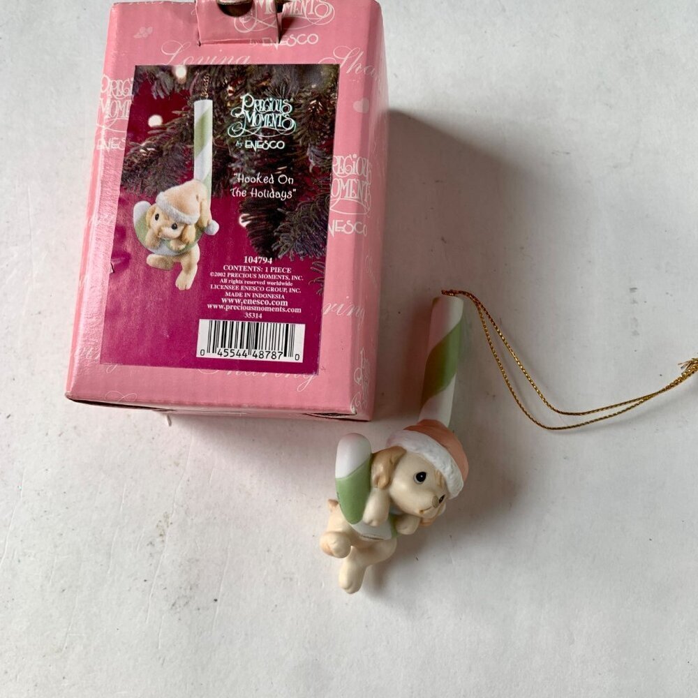 Precious Moments 104794 Hooked on the Holidays Christmas Ornament